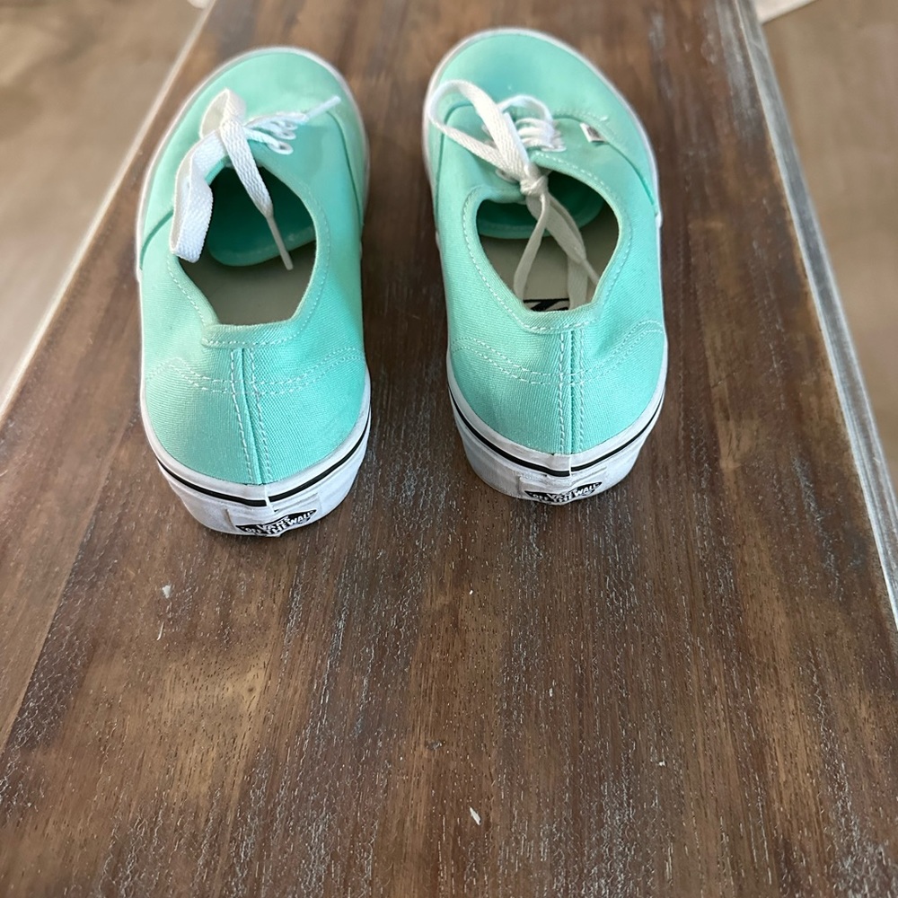 Turquoise Vans - Picture 5 of 5